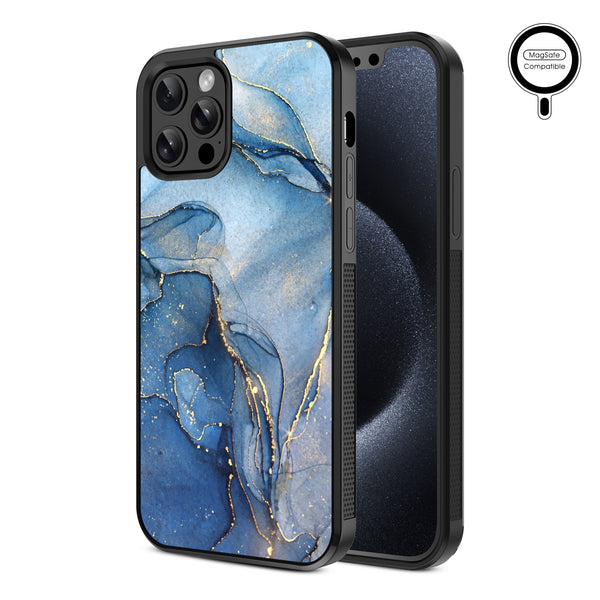 MyBat Design Lab Series MagSafe Case for Apple iPhone 12 / 12 Pro (6.1) - Blue Marble - MIP12PCSLESMSM106-2.jpg