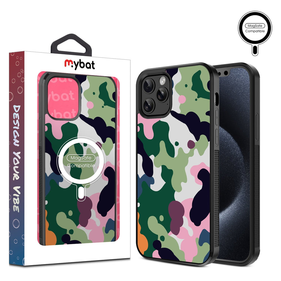 MyBat Design Lab Series MagSafe Case for Apple iPhone 12 / 12 Pro (6.1) - Multicolor Camouflage