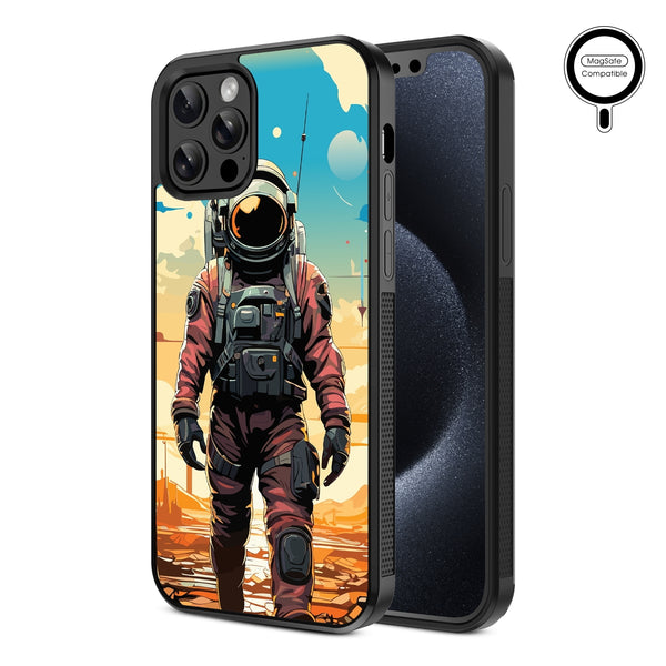 MyBat Design Lab Series MagSafe Case for Apple iPhone 12 / 12 Pro (6.1) - Cosmonaut - MIP12PCSLESMSM129-2.jpg