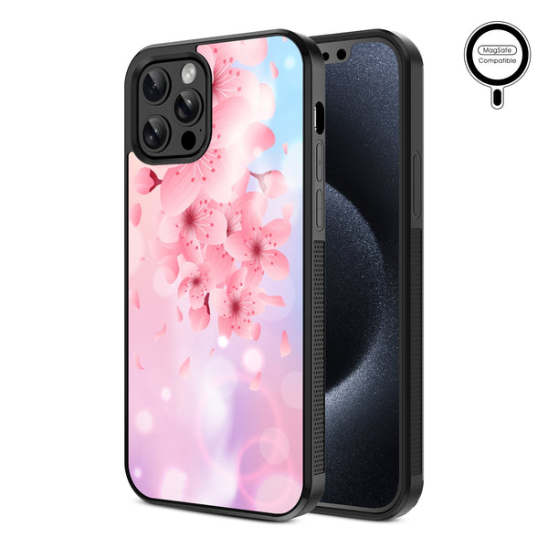MyBat Design Lab Series MagSafe Case for Apple iPhone 12 / 12 Pro (6.1) - Cherry Blossoms - MIP12PCSLESMSM131-2.jpg