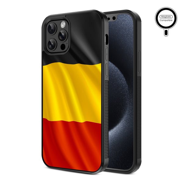 MyBat Design Lab Series MagSafe Case for Apple iPhone 12 / 12 Pro (6.1) - Belgium Flag - MIP12PCSLESMSM142-2.jpg