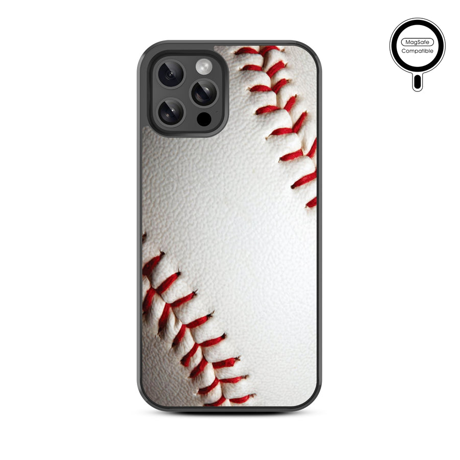 MyBat Design Lab Series MagSafe Case for Apple iPhone 12 / 12 Pro (6.1) - Baseball - MIP12PCSLESMSM171-3.jpg