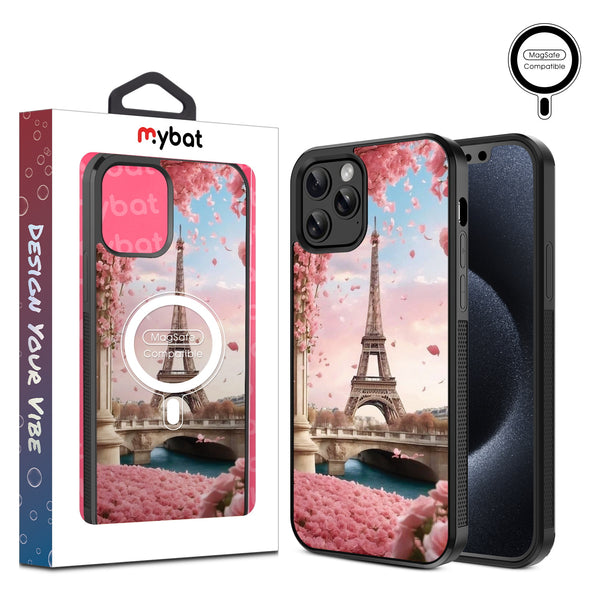 MyBat Design Lab Series MagSafe Case for Apple iPhone 12 / 12 Pro (6.1) - Paris In Bloom - MIP12PCSLESMSM183-1.jpg