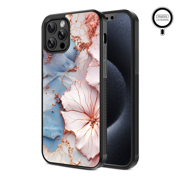 MyBat Design Lab Series MagSafe Case for Apple iPhone 12 / 12 Pro (6.1) - Petal Veins - MIP12PCSLESMSM214-2.jpg