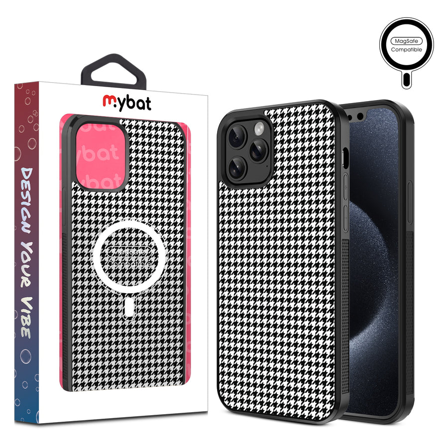 MyBat Design Lab Series MagSafe Case for Apple iPhone 12 / 12 Pro (6.1) - Classic Houndstooth - MIP12PCSLESMSM215-1.jpg