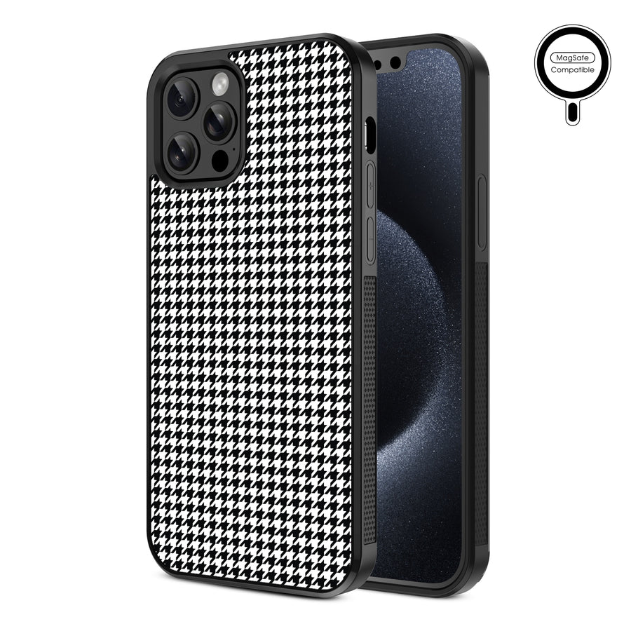 MyBat Design Lab Series MagSafe Case for Apple iPhone 12 / 12 Pro (6.1) - Classic Houndstooth - MIP12PCSLESMSM215-2.jpg
