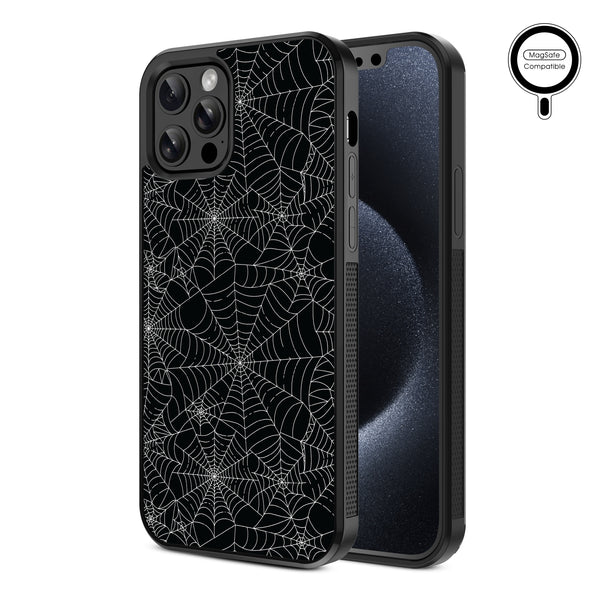 MyBat Design Lab Series MagSafe Case for Apple iPhone 12 / 12 Pro (6.1) - Spider Web - MIP12PCSLESMSM217-2.jpg