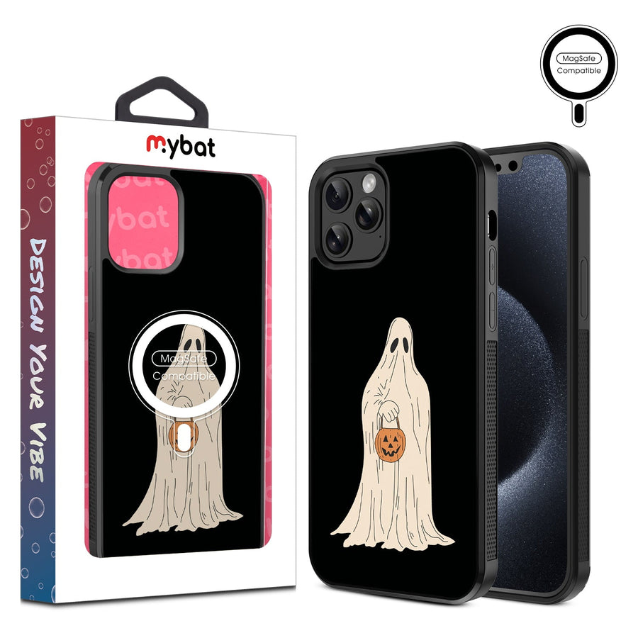 MyBat Design Lab Series MagSafe Case for Apple iPhone 12 / 12 Pro (6.1) - Happy Haunting