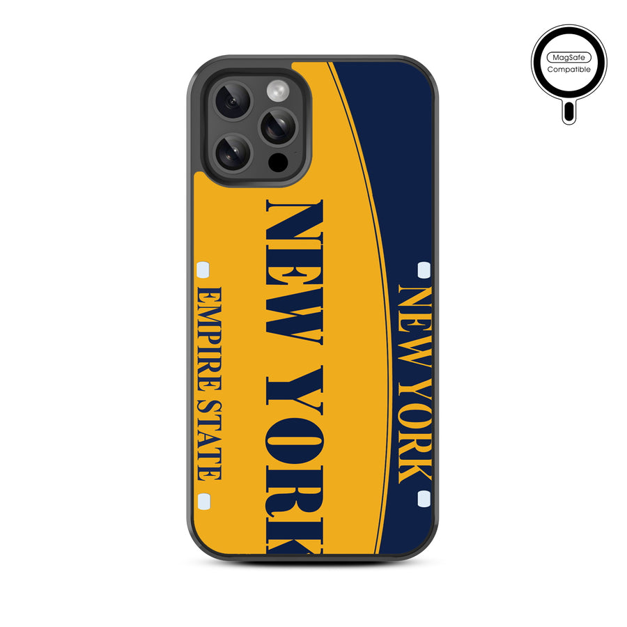 MyBat Design Lab Series MagSafe Case for Apple iPhone 12 / 12 Pro (6.1) - New York License Plate - MIP12PCSLESMSM258-3.jpg