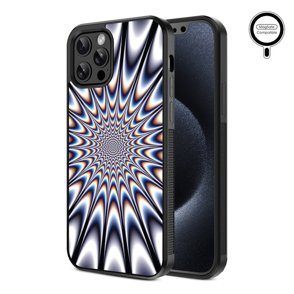 MyBat Design Lab Series MagSafe Case for Apple iPhone 12 / 12 Pro (6.1) - Hypnotic Burst - MIP12PCSLESMSM267-2.jpg
