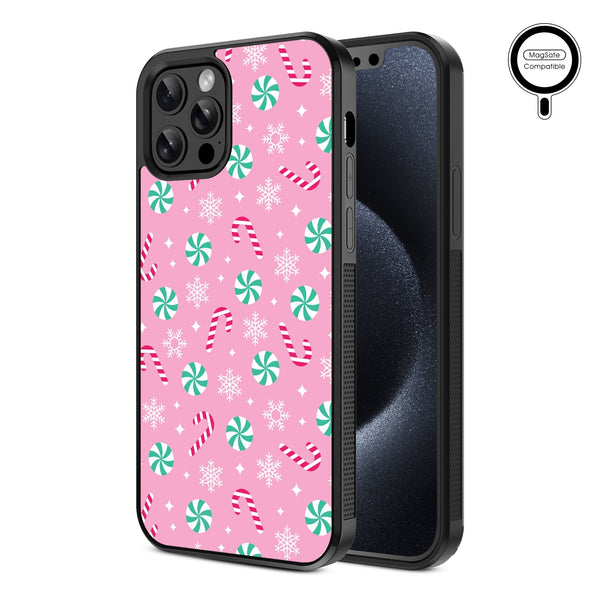 MyBat Design Lab Series MagSafe Case for Apple iPhone 12 / 12 Pro (6.1) - Peppermint Swirl - MIP12PCSLESMSM272-2.jpg