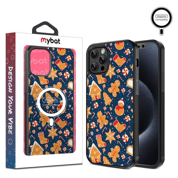 MyBat Design Lab Series MagSafe Case for Apple iPhone 12 / 12 Pro (6.1) - Gingerbread Cookies - MIP12PCSLESMSM273-1.jpg