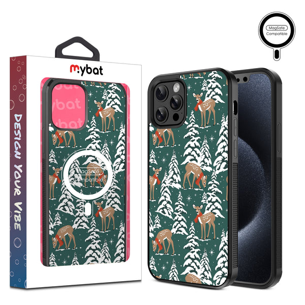 MyBat Design Lab Series MagSafe Case for Apple iPhone 12 / 12 Pro (6.1) - Pine & Prancer - MIP12PCSLESMSM287-1.jpg