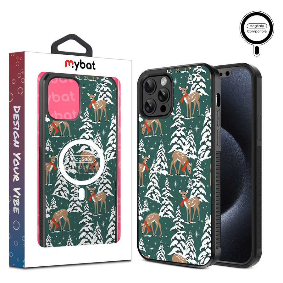 MyBat Design Lab Series MagSafe Case for Apple iPhone 12 / 12 Pro (6.1) - Pine & Prancer - MIP12PCSLESMSM287-1.jpg