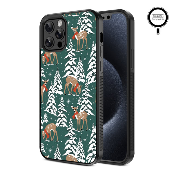 MyBat Design Lab Series MagSafe Case for Apple iPhone 12 / 12 Pro (6.1) - Pine & Prancer - MIP12PCSLESMSM287-2.jpg