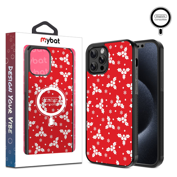 MyBat Design Lab Series MagSafe Case for Apple iPhone 12 / 12 Pro (6.1) - Merry Mistletoe - MIP12PCSLESMSM290-1.jpg