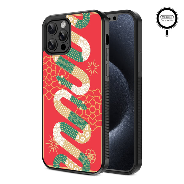 MyBat Design Lab Series MagSafe Case for Apple iPhone 12 / 12 Pro (6.1) - Year of the Snake - MIP12PCSLESMSM315-2.jpg