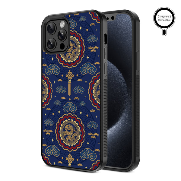 MyBat Design Lab Series MagSafe Case for Apple iPhone 12 / 12 Pro (6.1) - Wisdom of the Snake - MIP12PCSLESMSM318-2.jpg
