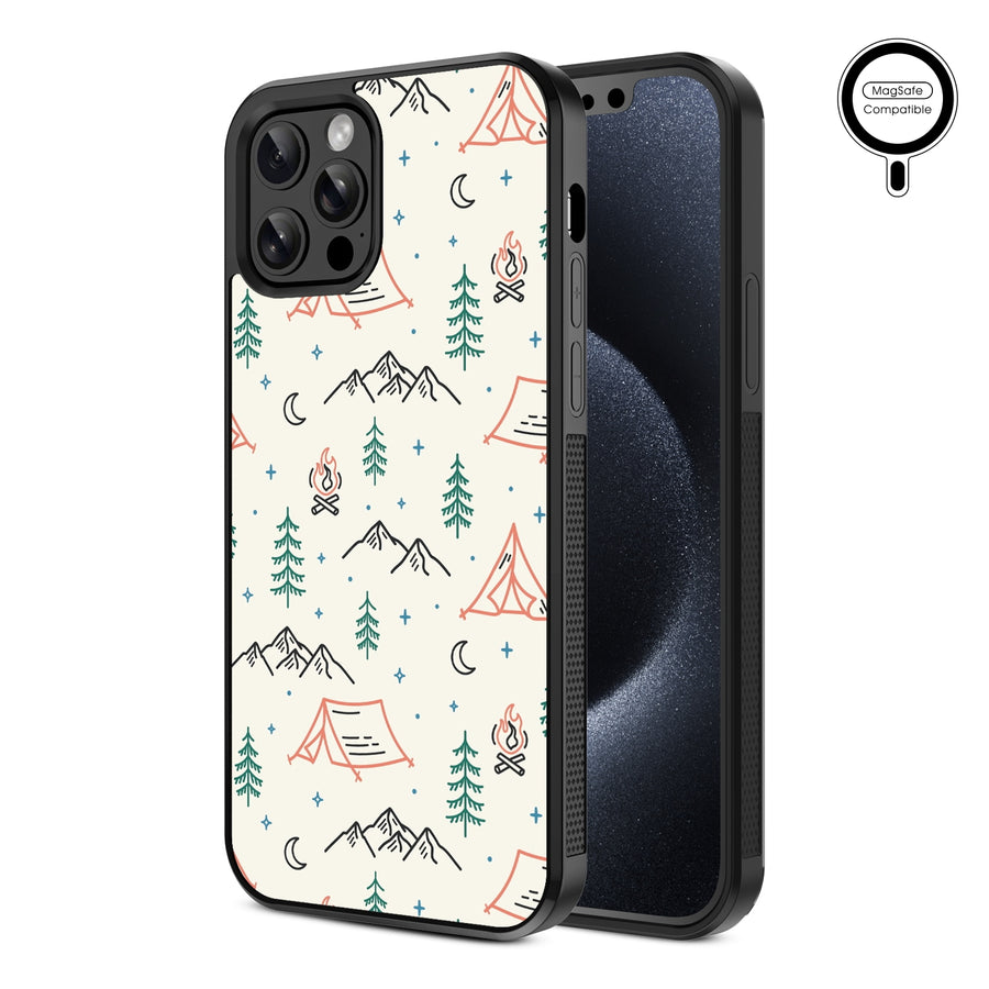 MyBat Design Lab Series MagSafe Case for Apple iPhone 12 / 12 Pro (6.1) - Fireside Camp - MIP12PCSLESMSM328-2.jpg