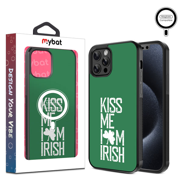 MyBat Design Lab Series MagSafe Case for Apple iPhone 12 / 12 Pro - Kiss Me I'm Irish - MIP12PCSLESMSM465-1.jpg
