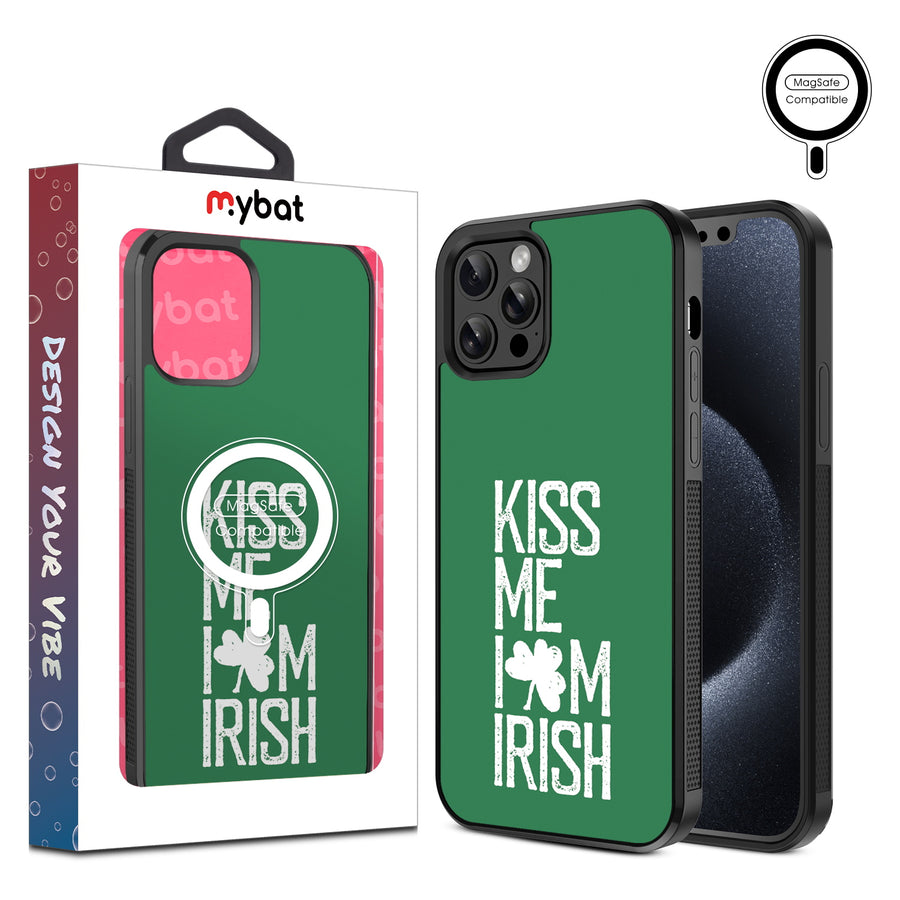 MyBat Design Lab Series MagSafe Case for Apple iPhone 12 / 12 Pro - Kiss Me I'm Irish - MIP12PCSLESMSM465-1.jpg