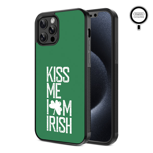 MyBat Design Lab Series MagSafe Case for Apple iPhone 12 / 12 Pro - Kiss Me I'm Irish - MIP12PCSLESMSM465-2.jpg