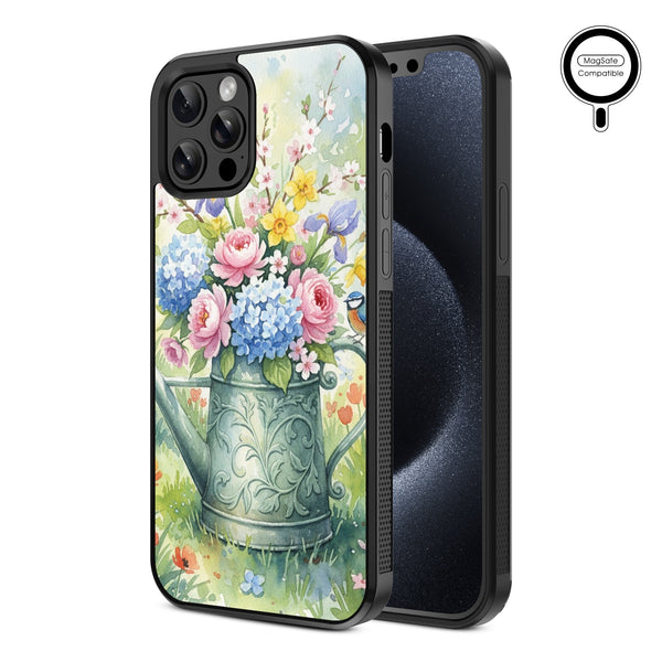 MyBat Design Lab Series MagSafe Case for Apple iPhone 12 / 12 Pro - Backyard Bouquet - MIP12PCSLESMSM469-2.jpg