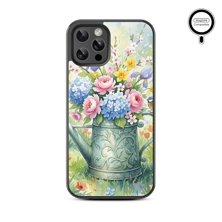 MyBat Design Lab Series MagSafe Case for Apple iPhone 12 / 12 Pro - Backyard Bouquet - MIP12PCSLESMSM469-3.jpg