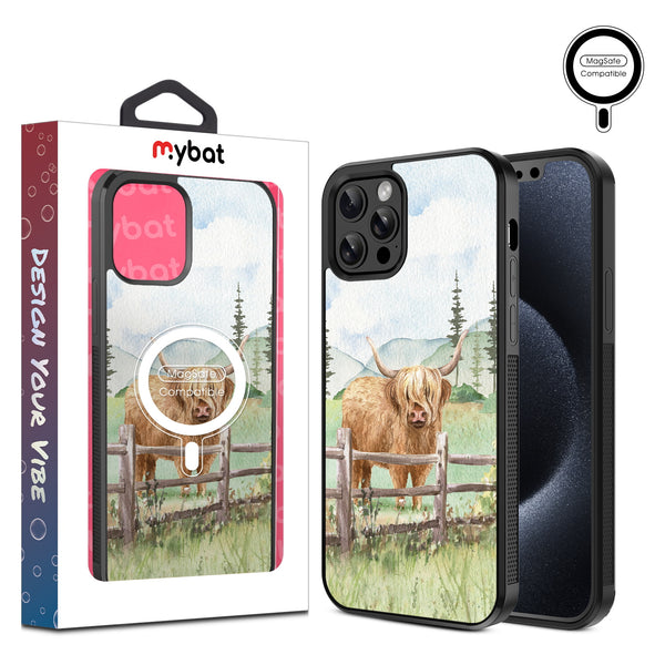 MyBat Design Lab Series MagSafe Case for Apple iPhone 12 / 12 Pro - Highland Cow - MIP12PCSLESMSM470-1.jpg