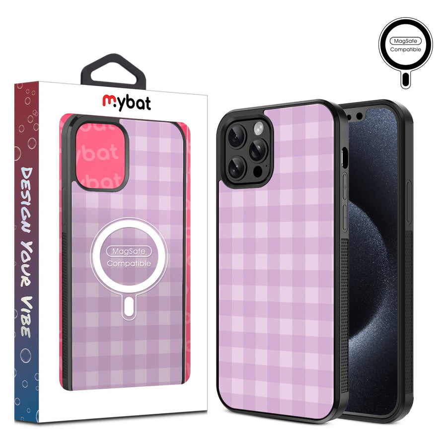 MyBat Design Lab Series MagSafe Case for Apple iPhone 12 / 12 Pro - Purple Plaid