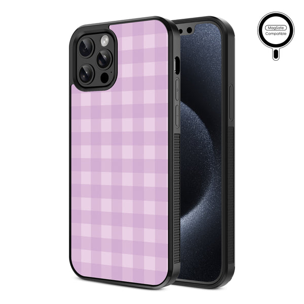MyBat Design Lab Series MagSafe Case for Apple iPhone 12 / 12 Pro - Purple Plaid - MIP12PCSLESMSM483-2.jpg