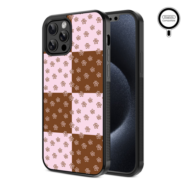 MyBat Design Lab Series MagSafe Case for Apple iPhone 12 / 12 Pro - Flower Patches - MIP12PCSLESMSM484-2.jpg