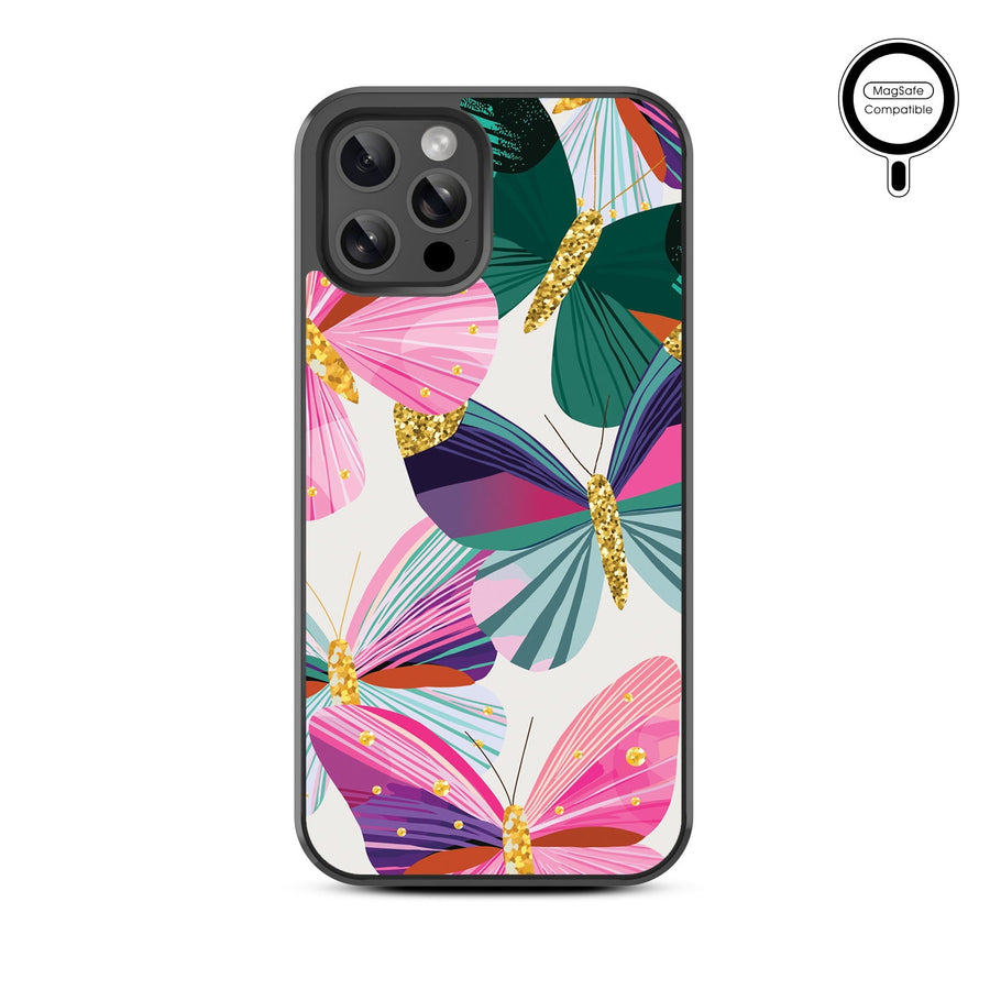 MyBat Design Lab Series MagSafe Case for Apple iPhone 12 / 12 Pro - Bright Flutter