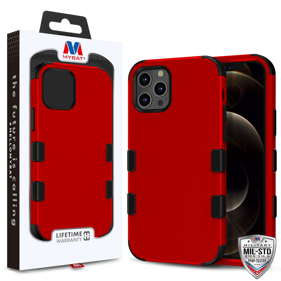 MyBat TUFF Series Case for Apple iPhone 12 Pro Max - Red - MIP12PMCSE1TS006-1.jpg