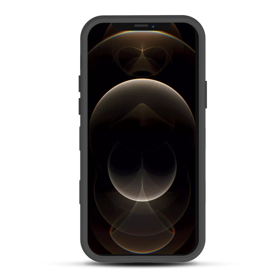 MyBat TUFF Subs Series Case for Apple iPhone 12 Pro Max - Natural Black / Black - MIP12PMCSF3TS001-4.jpg