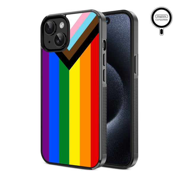 MyBat Design Lab Series MagSafe Case for Apple iPhone 17e / 16e / 14 / 13 - LGBTQ+ Flag - MIP13CSLESMSM034-2.jpg