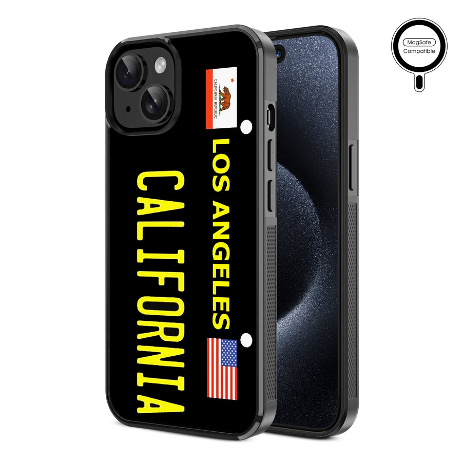 MyBat Design Lab Series MagSafe Case for Apple iPhone 17e / 16e / 14 / 13 - Los Angeles Black - MIP13CSLESMSM070-2.jpg
