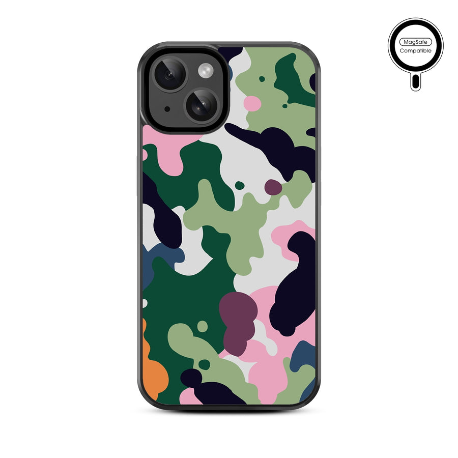MyBat Design Lab Series MagSafe Case for Apple iPhone 17e / 16e / 14 / 13 - Multicolor Camouflage - MIP13CSLESMSM121-3.jpg