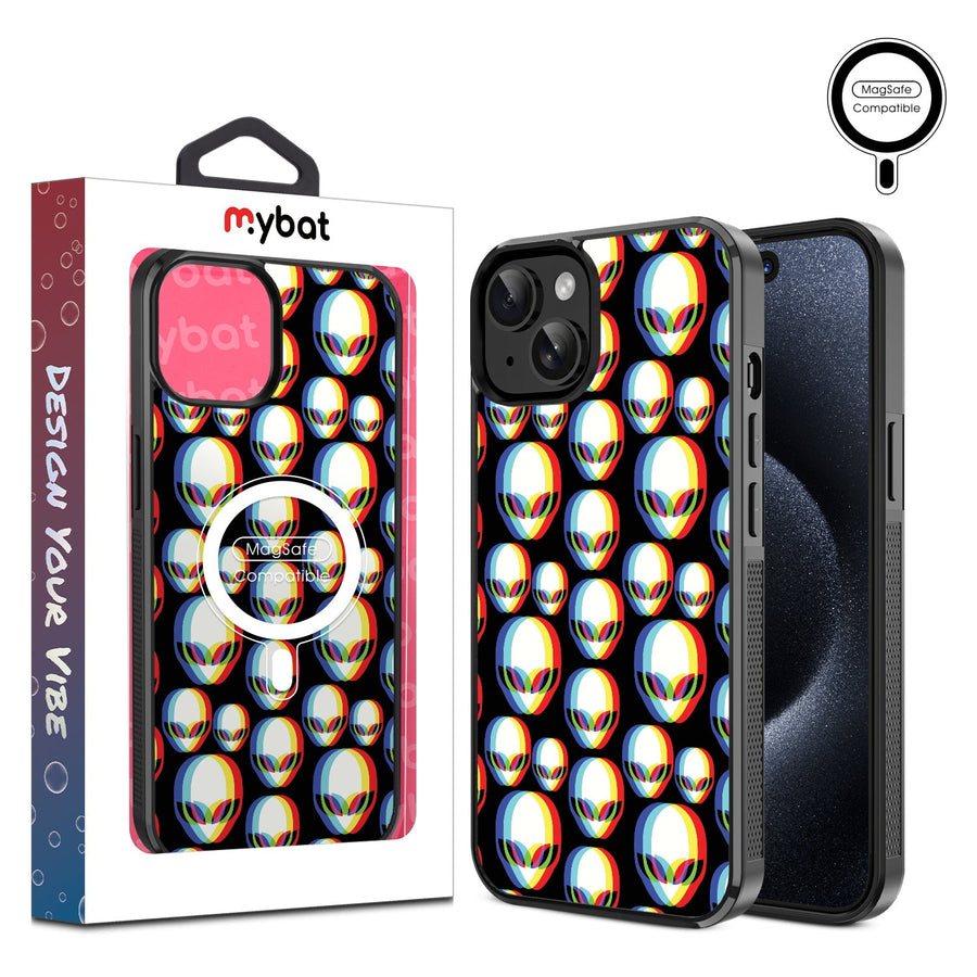MyBat Design Lab Series MagSafe Case for Apple iPhone 17e / 16e / 14 / 13 - Extraterrestrial