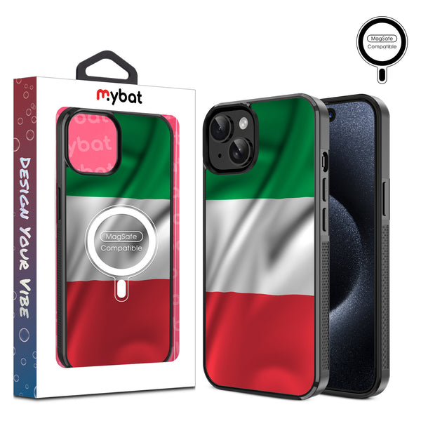 MyBat Design Lab Series MagSafe Case for Apple iPhone 17e / 16e / 14 / 13 - Italy Flag - MIP13CSLESMSM150-1.jpg