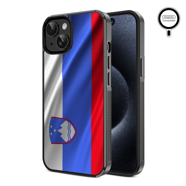 MyBat Design Lab Series MagSafe Case for Apple iPhone 17e / 16e / 14 / 13 - Slovenia Flag - MIP13CSLESMSM158-2.jpg