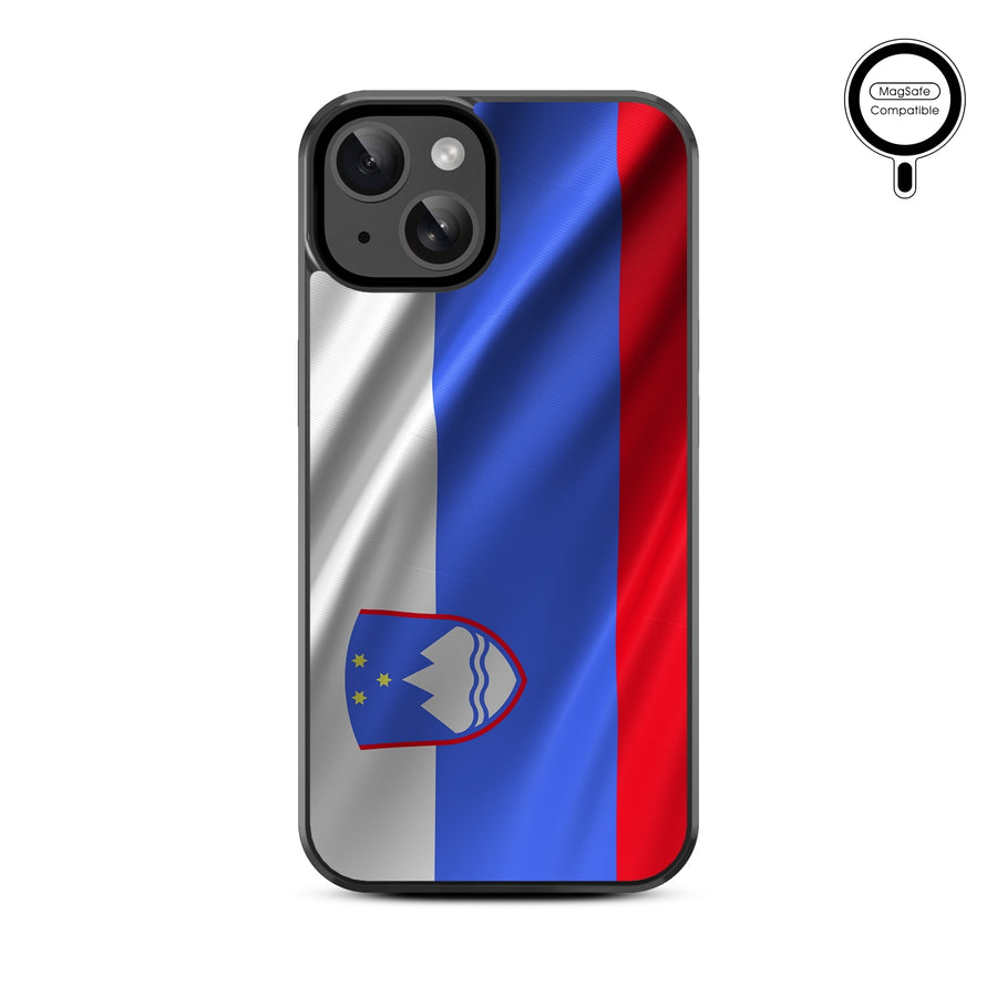 MyBat Design Lab Series MagSafe Case for Apple iPhone 17e / 16e / 14 / 13 - Slovenia Flag - MIP13CSLESMSM158-3.jpg