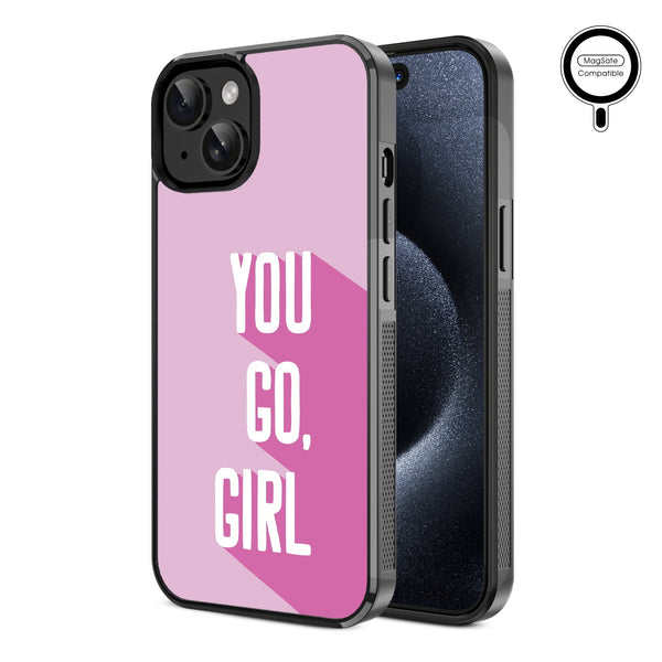 MyBat Design Lab Series MagSafe Case for Apple iPhone 17e / 16e / 14 / 13 - You Go, Girl - MIP13CSLESMSM203-2.jpg
