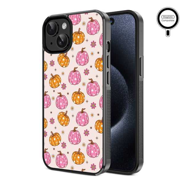 MyBat Design Lab Series MagSafe Case for Apple iPhone 17e / 16e / 14 / 13 - Groovy Pumpkin Patch - MIP13CSLESMSM222-2.jpg