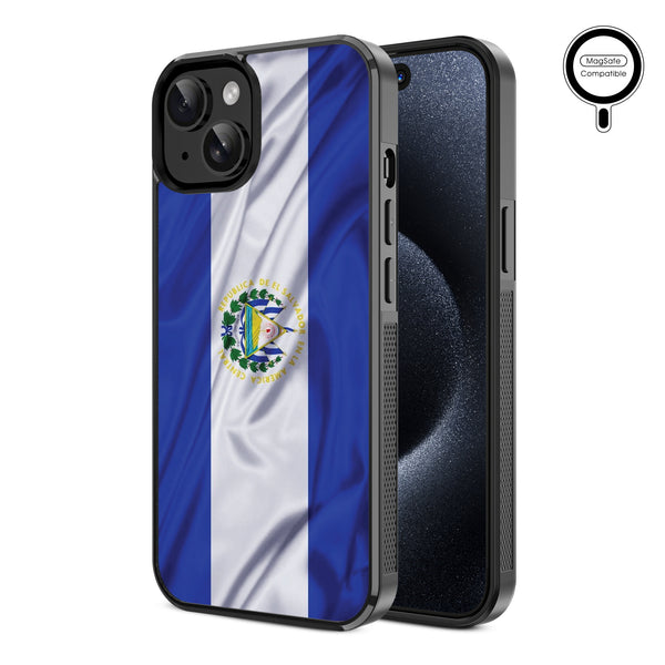 MyBat Design Lab Series MagSafe Case for Apple iPhone 17e / 16e / 14 / 13 - El Salvador Flag - MIP13CSLESMSM260-2.jpg