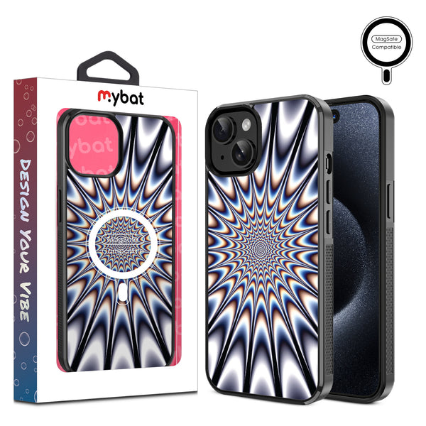 MyBat Design Lab Series MagSafe Case for Apple iPhone 17e / 16e / 14 / 13 - Hypnotic Burst - MIP13CSLESMSM267-1.jpg