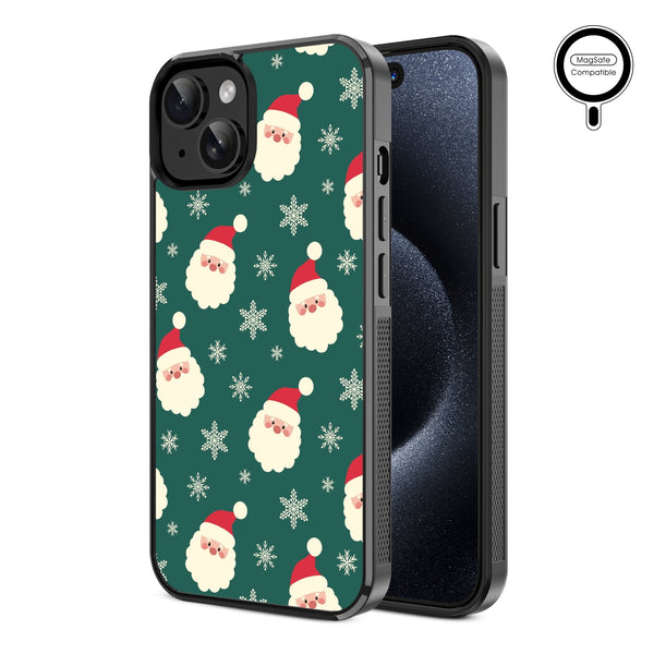 MyBat Design Lab Series MagSafe Case for Apple iPhone 17e / 16e / 14 / 13 - Jolly Saint Nick - MIP13CSLESMSM271-2.jpg
