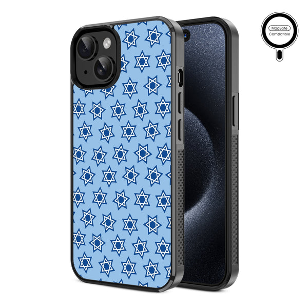 MyBat Design Lab Series MagSafe Case for Apple iPhone 17e / 16e / 14 / 13 - Star of David - MIP13CSLESMSM279-2.jpg