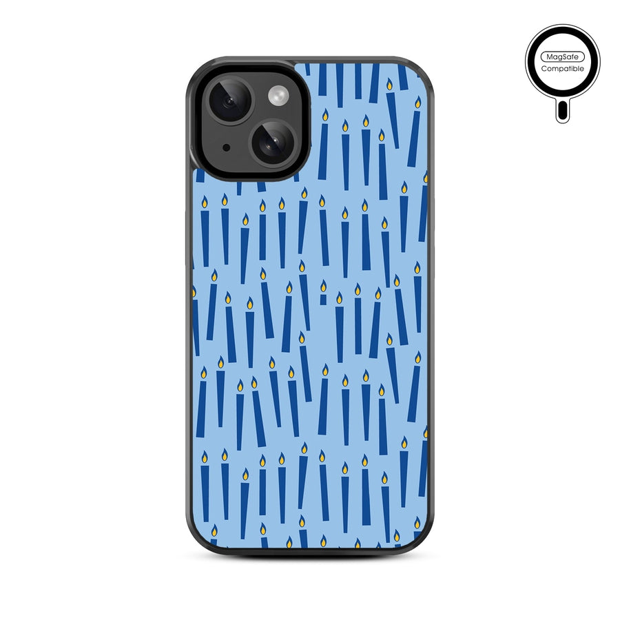 MyBat Design Lab Series MagSafe Case for Apple iPhone 17e / 16e / 14 / 13 - Menorah Candle