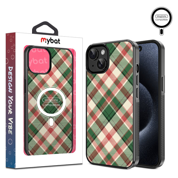 MyBat Design Lab Series MagSafe Case for Apple iPhone 17e / 16e / 14 / 13 - Rustic Plaid - MIP13CSLESMSM293-1.jpg